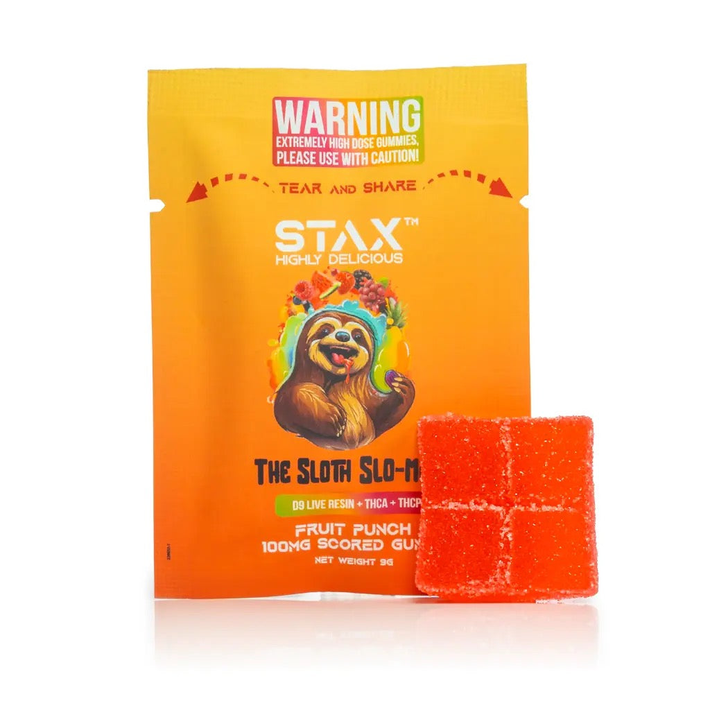 Stax Live Resin Infused Gummies - ( 100 MG PER PIECE )