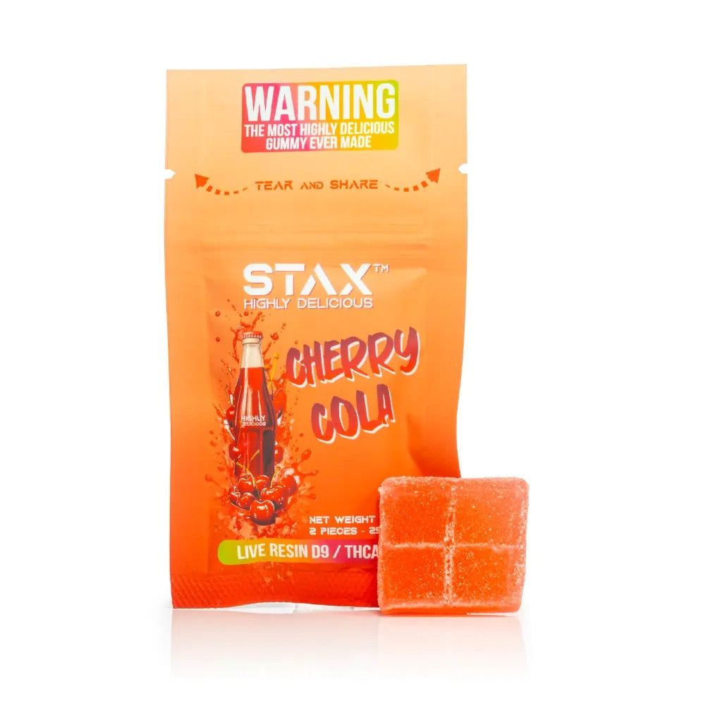 Stax Live Resin Gummies - ( 25MG PER PIECE )