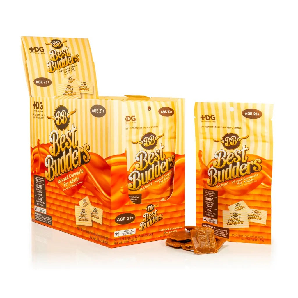 Best Budders - Infused Caramel ( 150MG PER BAG )
