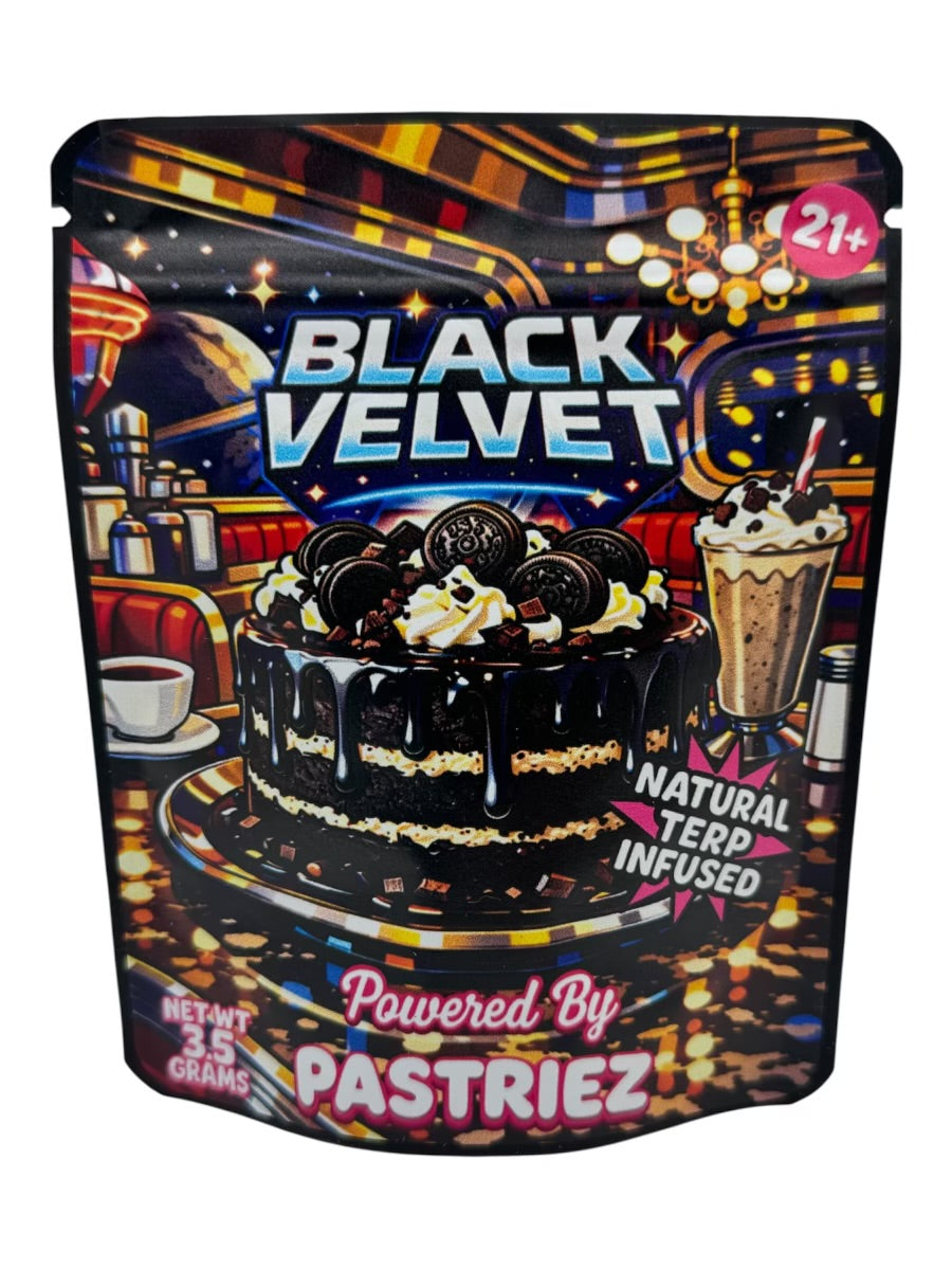 Black Velvet ( Infused Flower )