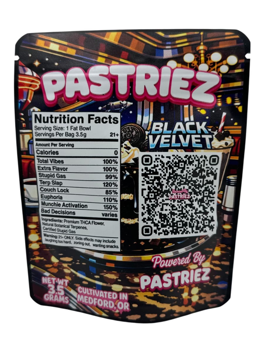 Black Velvet ( Infused Flower )